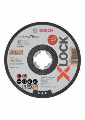 Будкрам купити X-LOCK Відрізний диск Standard for Inox 125x1x22.23мм прямий