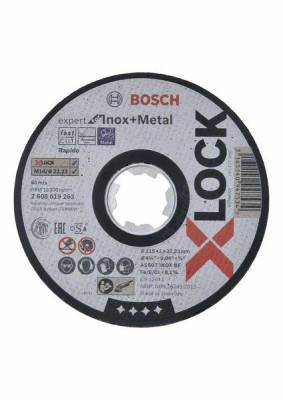 Будкрам купити X-LOCK Відрізний диск Expert for Metal & Inox 115x1x22.23 прямий