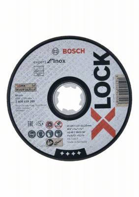 Будкрам купити X-LOCK Відрізний диск Expert for Inox 125x1.6x22.23 прямий
