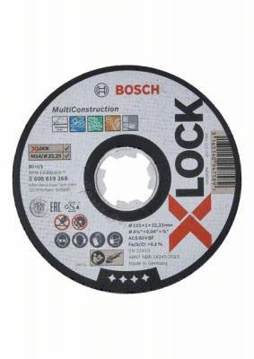 Будкрам купити X-LOCK Відрізний диск Multi Material 115x1x22.23 прямий