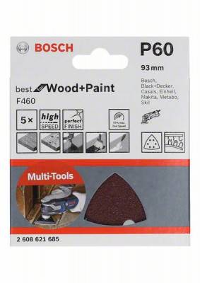 Будкрам купить 5 шлифлистов F460 Best for Wood and Paint 93x93 мм K60 5 шлифлистов F460 Best for Wood and Paint 93x93 мм K60 1_small