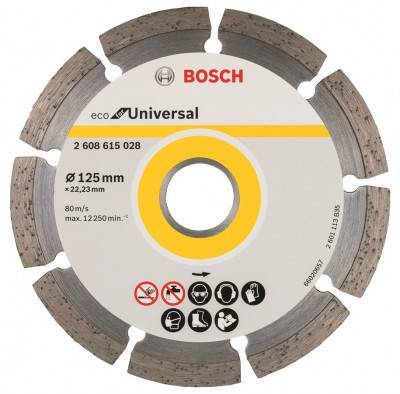 Будкрам купити Алмазний диск ECO Universal 125-22,23