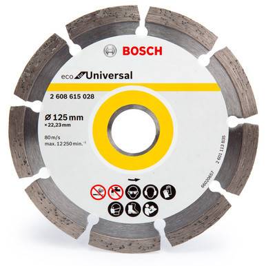 Будкрам купити Алмазний диск ECO Universal 125-22,23, 10 шт.