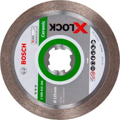 Будкрам купити X-LOCK Алмазний диск Best for Ceramic 125 x 22,23 x 1,8 x 10 мм