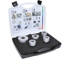 Будкрам купить X-LOCK Набор алмазных коронок Dry Speed ​​Set ⌀ 20, 25, 35, 51, 68 мм + 1 Алмазная фреза 20мм