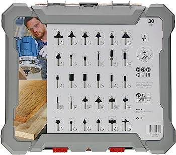 Будкрам купити Набір фрез змішаний 8мм. 30шт. Набір фрез змішаний 8мм. 30шт. 6