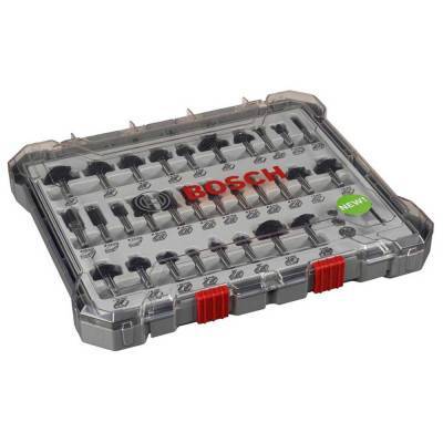 Будкрам купити Набір фрез змішаний 8мм. 30шт. Набір фрез змішаний 8мм. 30шт. 2