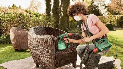 Будкрам купити Пістолет фарборозпилювача для PFS 1000/2000 Пістолет фарборозпилювача для PFS 1000/2000 3