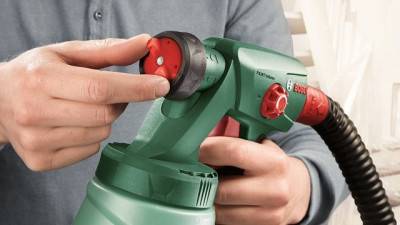 Будкрам купити Пістолет фарборозпилювача для PFS 1000/2000 Пістолет фарборозпилювача для PFS 1000/2000 4