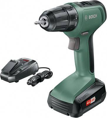 Будкрам купити Акумуляторний дриль-шуруповерт Bosch UniversalDrill 18, акб 18V 1,5Ah та з/п Акумуляторний дриль-шуруповерт Bosch UniversalDrill 18, акб 18V 1,5Ah та з/п 2