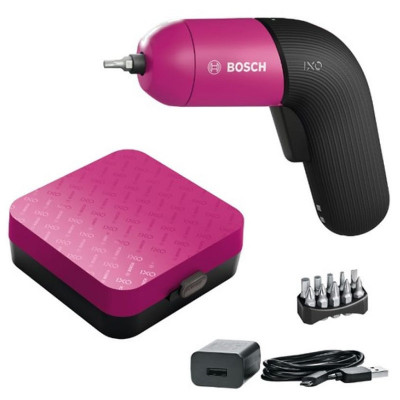Будкрам купити Акумуляторна викрутка Bosch IXO VI Colour у футлярі з набором біт та з/п Акумуляторна викрутка Bosch IXO VI Colour у футлярі з набором біт та з/п 1_small
