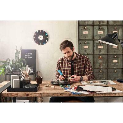 Будкрам купити Клейовий пістолет GLUEY Lagoon Blue Клейовий пістолет GLUEY Lagoon Blue 4