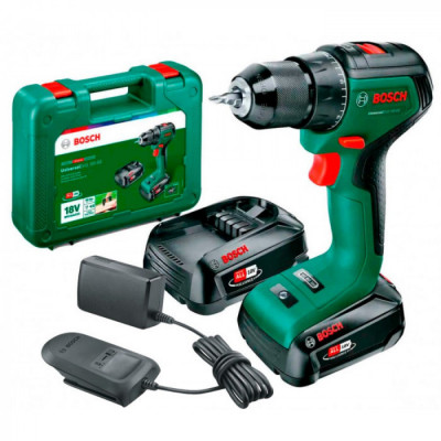 Будкрам купити Акумуляторний дриль-шуруповерт Bosch UniversalDrill 18V-60, 2 акб і з/п, в кейсі Акумуляторний дриль-шуруповерт Bosch UniversalDrill 18V-60, 2 акб і з/п, в кейсі 1_small