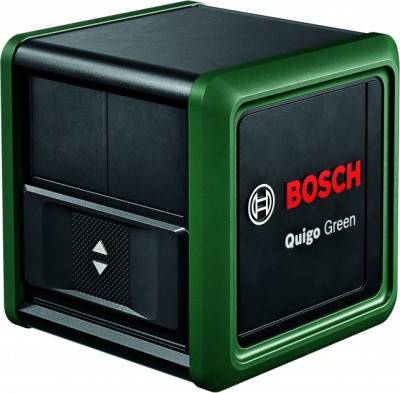 Будкрам купити Лазерний нівелір Quigo Green Set штатив