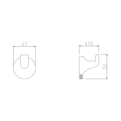 Будкрам купити Гачок GF (CRM) S-2805-1 Гачок GF (CRM) S-2805-1 4