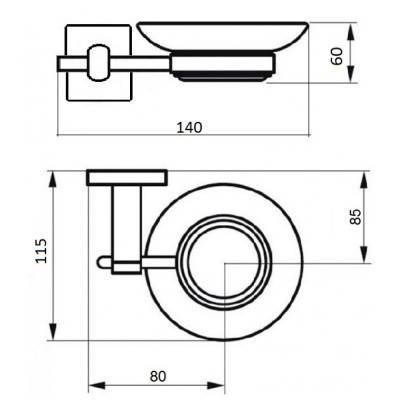 Будкрам купить Мыльница GF (BLB)S-2602 Мыльница GF (BLB)S-2602 4