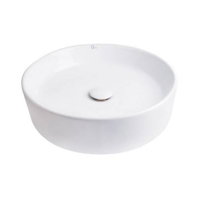 Будкрам купить Раковина-чаша Q-tap Kalao WHI 4115/F008 с донным клапаном