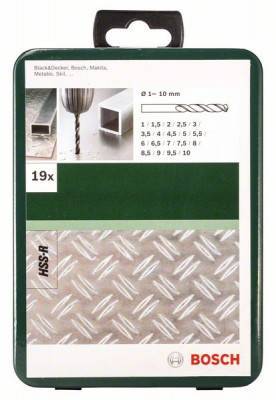 Будкрам купить 19 сверл HSS-R D1-10 КАСЕТА