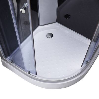 Будкрам купить Душевой бокс Lidz Tani SB90x90.SAT.LOW.GR, стекло тонированное 4 мм Душевой бокс Lidz Tani SB90x90.SAT.LOW.GR, стекло тонированное 4 мм 7