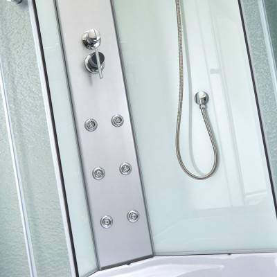 Будкрам купить Гидромассажный бокс Lidz Tani SBM90x90.SAT.HIGH.FR, стекло Frost 4 мм Гидромассажный бокс Lidz Tani SBM90x90.SAT.HIGH.FR, стекло Frost 4 мм 7