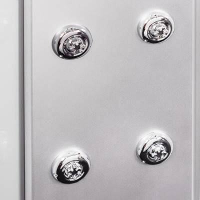 Будкрам купить Гидромассажный бокс Lidz Tani SBM100x100.SAT.HIGH.FR, стекло Frost 4 мм Гидромассажный бокс Lidz Tani SBM100x100.SAT.HIGH.FR, стекло Frost 4 мм 7