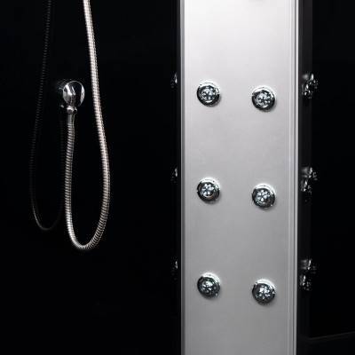 Будкрам купить Гидромассажный бокс Lidz Tani SBM120x80L.SAT.HIGH.GR, стекло тонированное 4 мм Гидромассажный бокс Lidz Tani SBM120x80L.SAT.HIGH.GR, стекло тонированное 4 мм 9