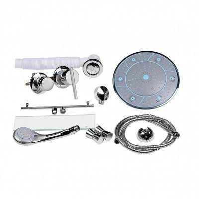 Будкрам купить Гидромассажный бокс Lidz Tani SBM120x80L.SAT.HIGH.GR, стекло тонированное 4 мм Гидромассажный бокс Lidz Tani SBM120x80L.SAT.HIGH.GR, стекло тонированное 4 мм 10