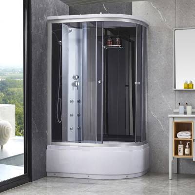 Будкрам купить Гидромассажный бокс Lidz Tani SBM120x80L.SAT.HIGH.GR, стекло тонированное 4 мм Гидромассажный бокс Lidz Tani SBM120x80L.SAT.HIGH.GR, стекло тонированное 4 мм 12