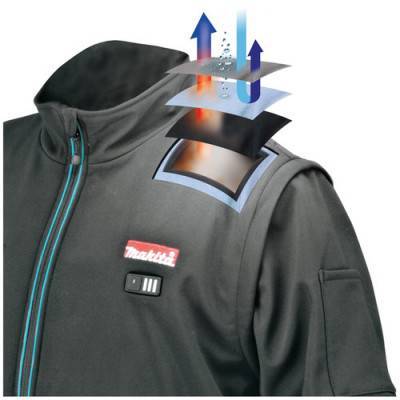 Будкрам купить Аккумуляторная куртка с подогревом LXT, 14,4В/18В, 3XL Аккумуляторная куртка с подогревом LXT, 14,4В/18В, 3XL 2