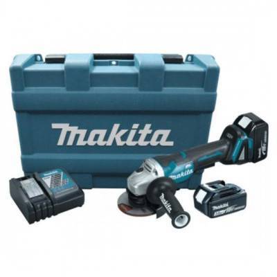 Будкрам купить Аккумуляторная угловая шлифмашина LXT, 18В, 3Ач х 2шт, DC18RC, кейс, 125 мм Аккумуляторная угловая шлифмашина LXT, 18В, 3Ач х 2шт, DC18RC, кейс, 125 мм 2