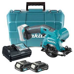 Будкрам купить Аккумуляторная дисковая пила CXT, 10,8В Slider, 2Ач х 2 шт, DC10WC, кейс, 85 мм