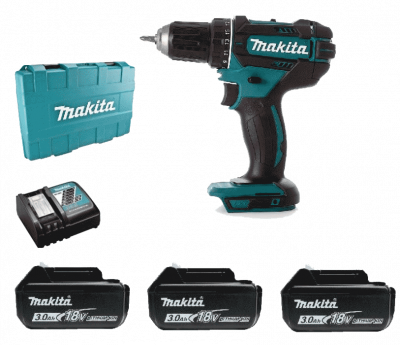 Будкрам купити Акумуляторний дриль-шуруповерт Makita DDF482RFE3, 3 акб, з/п, кейс