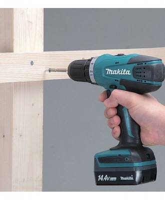 Будкрам купити Акумуляторний дриль-шуруповерт Makita DF347DWE, 2 акб BL1414G, з/п DC18WA, кейс Акумуляторний дриль-шуруповерт Makita DF347DWE, 2 акб BL1414G, з/п DC18WA, кейс 3