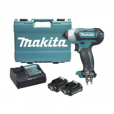 Будкрам купити Акумуляторний ударний шуруповерт Makita TD110DSAE, 2 акб BL1020B, з/п DC10SA, кейс