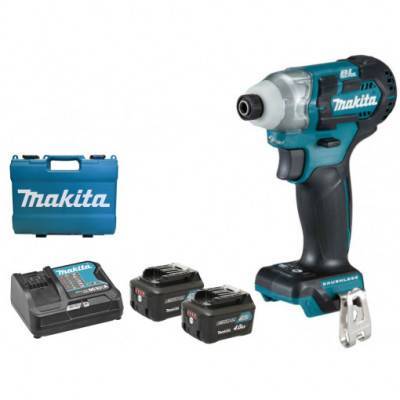 Будкрам купити Акумуляторний ударний шуруповерт Makita TD111DWME, 2 акб BL1040B, з/п DC10WC, кейс