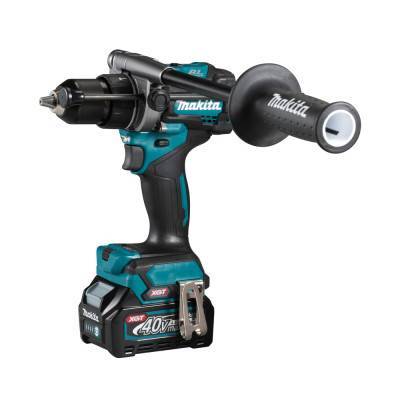 Будкрам купити Акумуляторний ударний дриль-шуруповерт Makita XGT 40 V MAX HP001GD201, 2 акб BL4025, з/п DC40RA, кейс Makpac