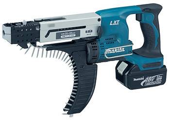 Будкрам купити Акумуляторний магазинний шуруповерт Makita DFR550RFE, 2 акб BL1830, з/п DC18RC, кейс