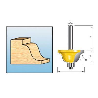 Будкрам купити S-подібна фреза дугова 34.9 S-подібна фреза дугова 34.9 2