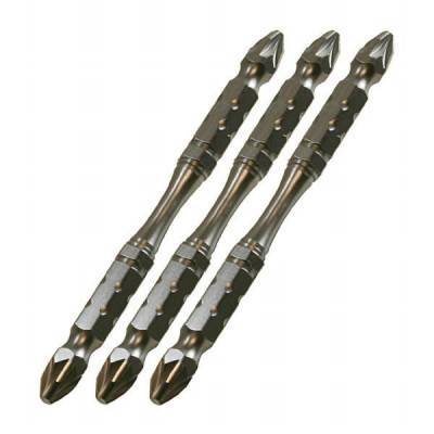 Будкрам купить Двухсторонняя торсионная бита PZ2 85 мм (3 шт.) Двухсторонняя торсионная бита PZ2 85 мм (3 шт.) 2