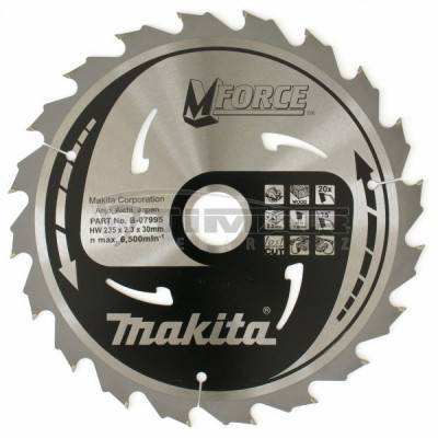 Будкрам купити Диск пиляльний по деревині MForce 235x30 мм 20Т