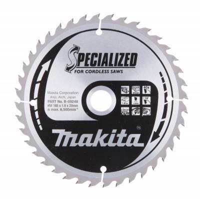 Будкрам купити Диск пиляльний по деревині для акумуляторної пили Specialized 165x20 мм 40T