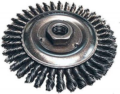 Будкрам купить Дисковая щетка с витой проволокой М14 125 мм/0,5 мм