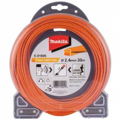 Будкрам купити Жилка косильна 2,4 мм 30 м тип: "Конюшина"