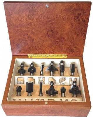 Будкрам купити Комплект з 12 фасонних фрез з хвостовиком 8 мм