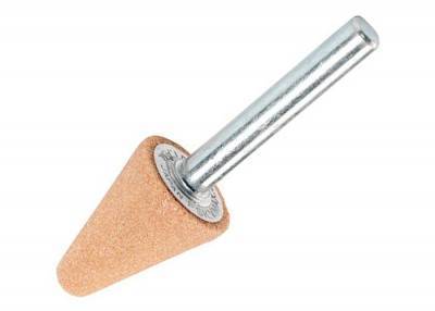 Будкрам купить Коническая шлифовальная головка 19 мм К60 хвостовик 6 мм