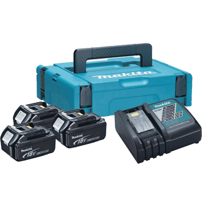 Будкрам купити Набір акумуляторів LXT (BL1840x3, DC18RC, Makpac1)