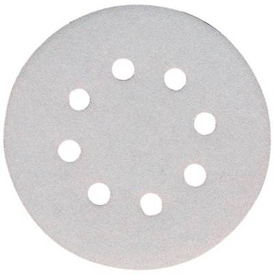 Будкрам купити Білий шліфувальний папір 125 мм К60, 50 шт.