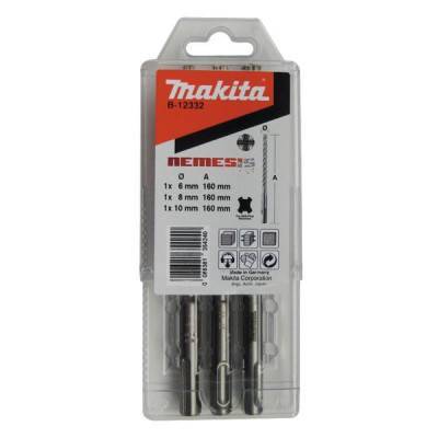 Будкрам купити Набір бурів із залізобетону SDS-PLUS Nemesis 6, 8, 10x160 мм, 3 шт.