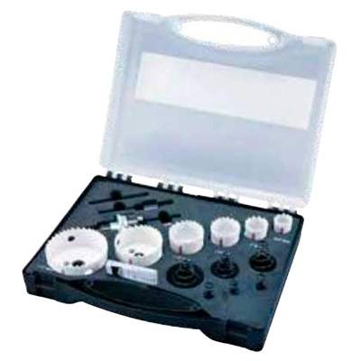 Будкрам купить Набор коронок BiM по листовому металлу для электрика 20, 25, 32, 38, 51, 64 мм, 10 шт.