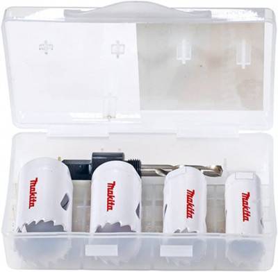 Будкрам купить Набор коронок HSS-Bi-Metal с переходником 22-32 мм, 4 шт.